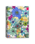 'Spring Blooms' Spiral Bound Notebook Journal