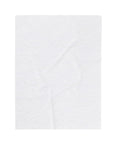 Blue Leaves Velveteen Plush Throw Blanket