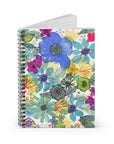 'Spring Blooms' Spiral Bound Notebook Journal
