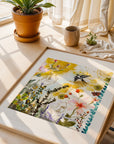 'Brave Wings' Mixed Media Art Print