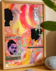 'Extraordinary Women' Mixed Media Art Print