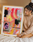 'Extraordinary Women' Mixed Media Art Print