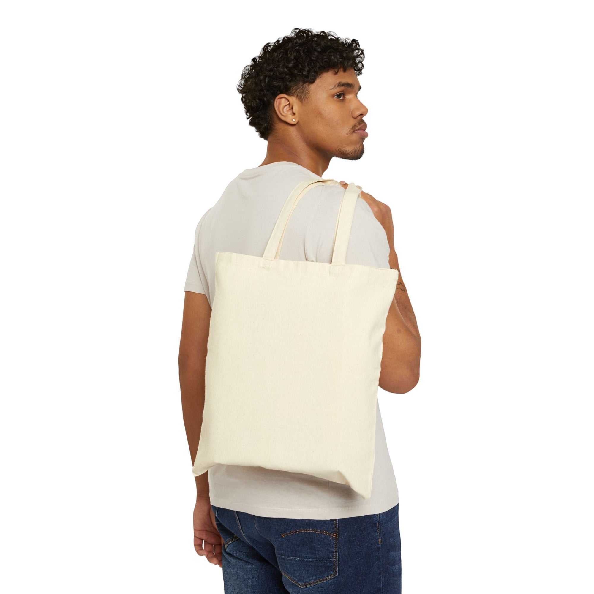 Fennec Fox Cotton Canvas Tote Bag